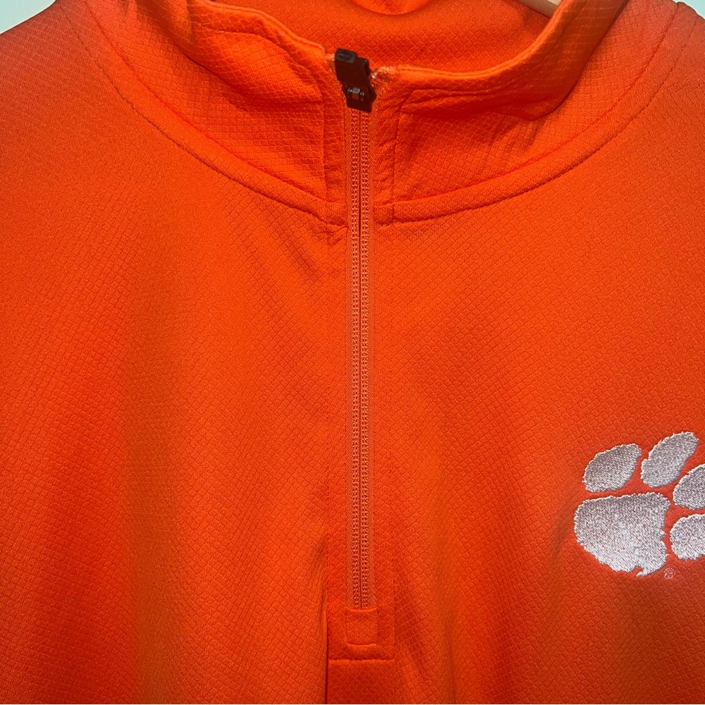 🆕 Clemson Tigers | Men’s Quarter-Zip Pullover – Size M (38/40) -NWT - Picture 2 of 4